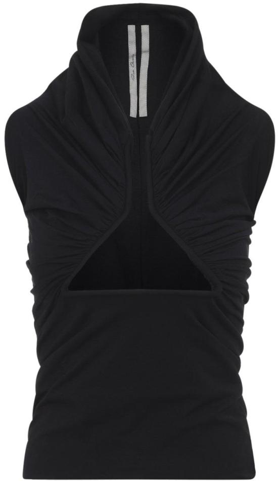 26SS 릭 오웬스 민소매 티셔츠 RP01F6223JNDB09BLACK DIVERS