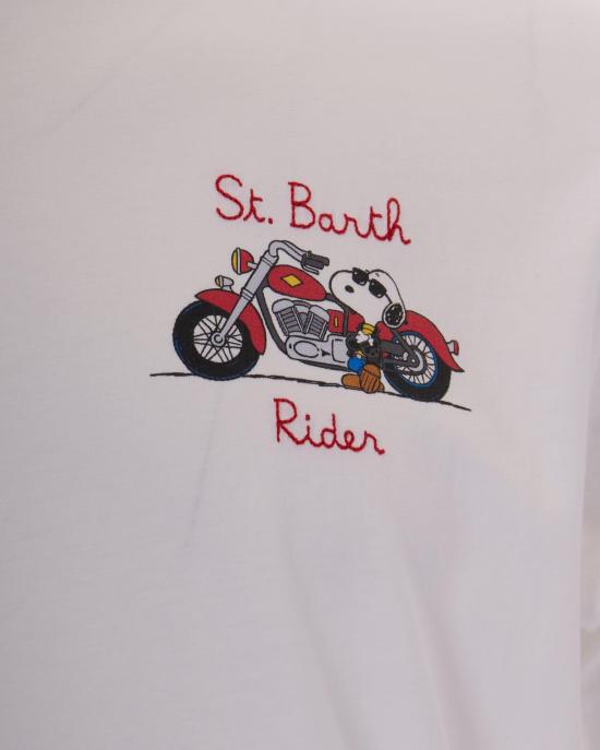 26SS 세인트바쓰 반팔 티셔츠 POT000107965L WHITE - MC2 SAINT BARTH