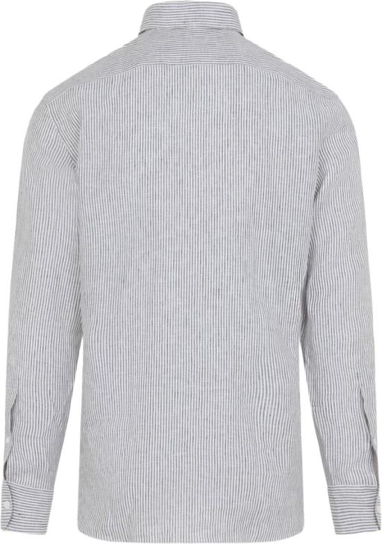26SS 에르메네질도제냐 긴팔 셔츠 UHX27A3SRF7N07BEIGESCURORIGATO DIVERS - ERMENEGILDO ZEGNA