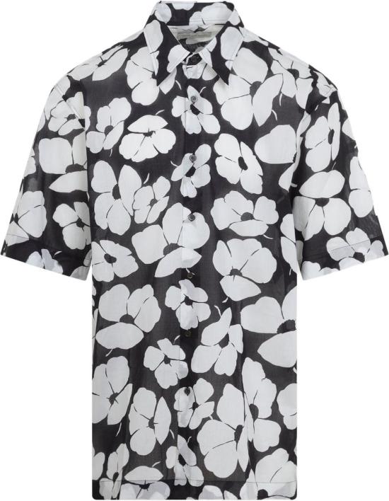 26SS 드리스 반 노튼 반팔 셔츠 2610207003069900BLACK DIVERS - DRIES VAN NOTEN