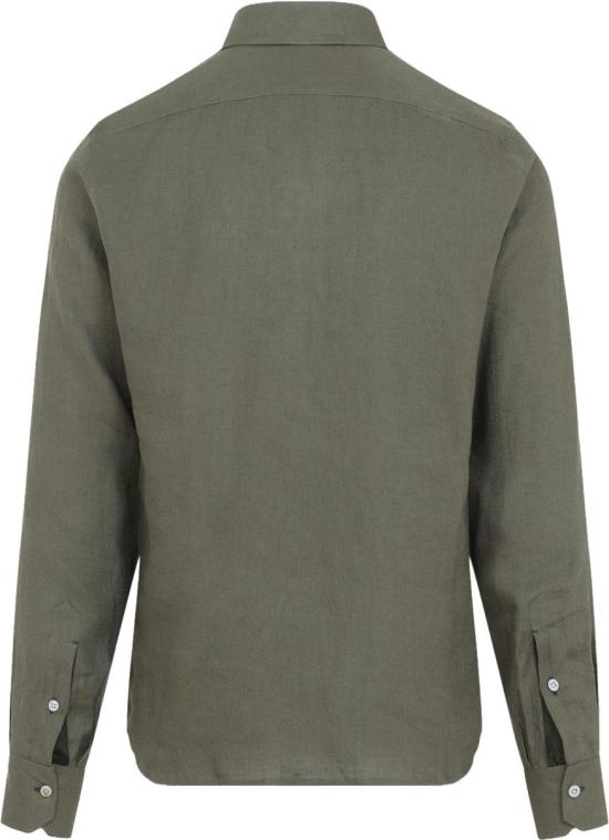 26SS 키톤 긴팔 셔츠 UCWMH0969009000KAKI DIVERS - KITON