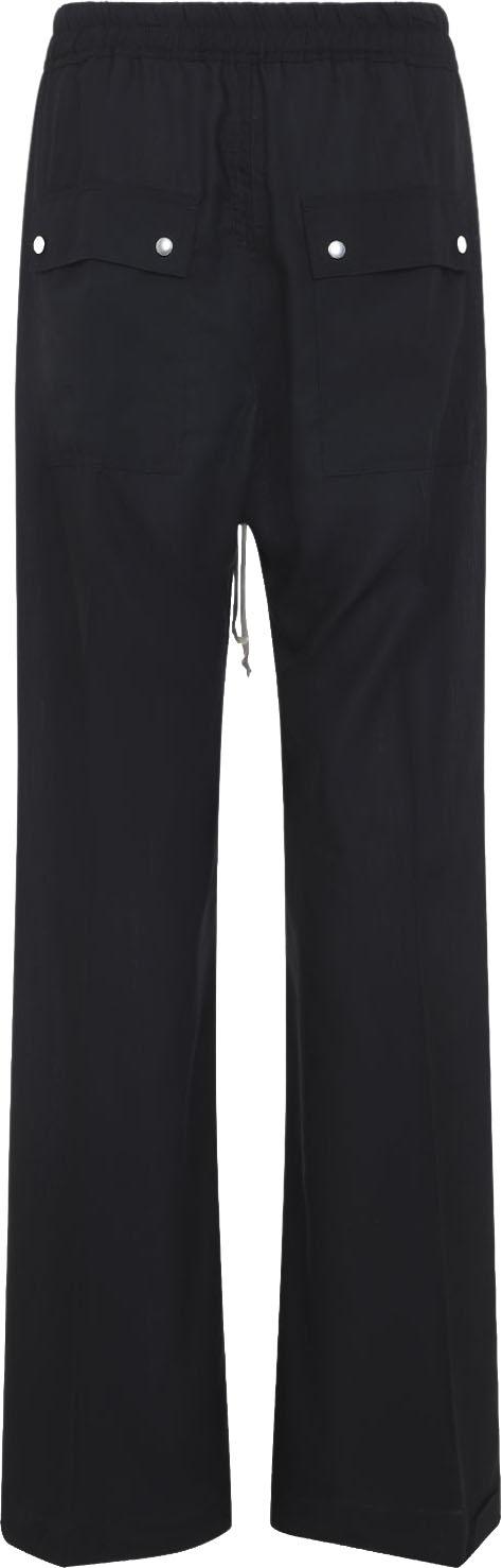  릭 오웬스 스트레이트 팬츠 RU01F2366WG09BLACK DIVERS - RICK OWENS
