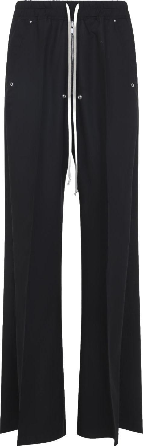  릭 오웬스 스트레이트 팬츠 RU01F2366WG09BLACK DIVERS - RICK OWENS