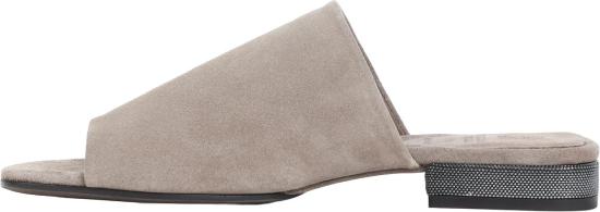26SS 브루넬로 쿠치넬리 모닐리 스웨이드 뮬 MZSFC3170C8849SHORE DIVERS - BRUNELLO CUCINELLI