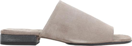 26SS 브루넬로 쿠치넬리 모닐리 스웨이드 뮬 MZSFC3170C8849SHORE DIVERS - BRUNELLO CUCINELLI