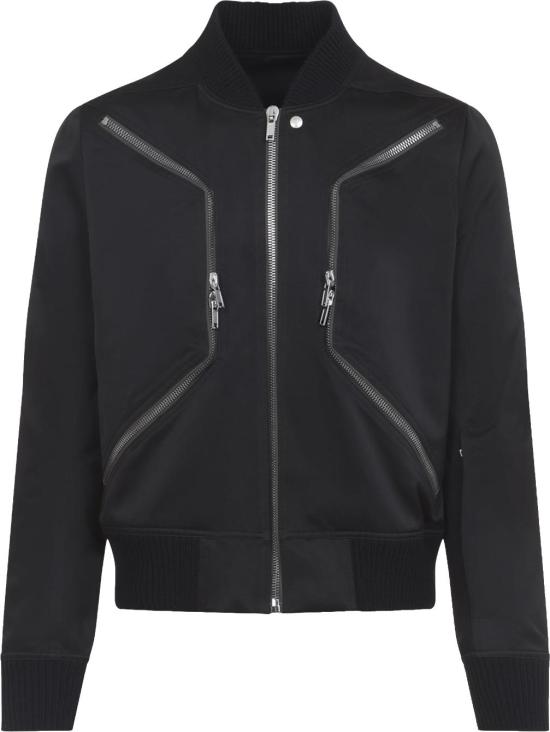 26SS 릭 오웬스 봄버 자켓 RU01F2790THD09BLACK DIVERS - RICK OWENS