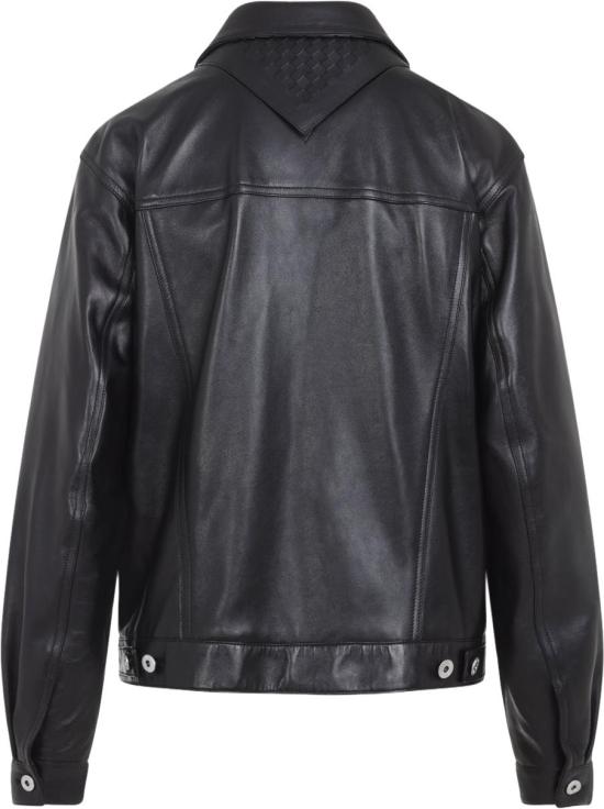 26SS 보테가베네타 가죽 자켓 857932V61D01010BLACK DIVERS - BOTTEGA VENETA