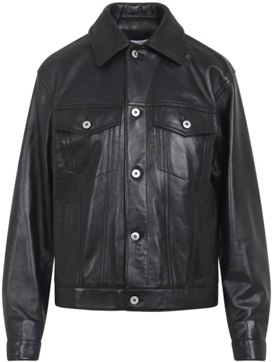 26SS 보테가베네타 가죽 자켓 857932V61D01010BLACK DIVERS
