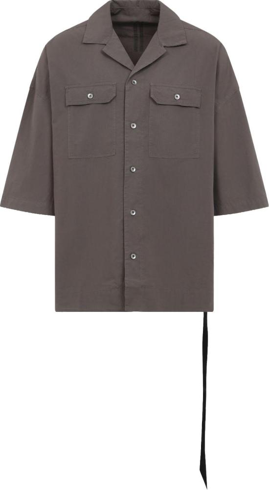 26SS 릭 오웬스 반팔 셔츠 DU01F4290CR34DUST DIVERS - RICK OWENS