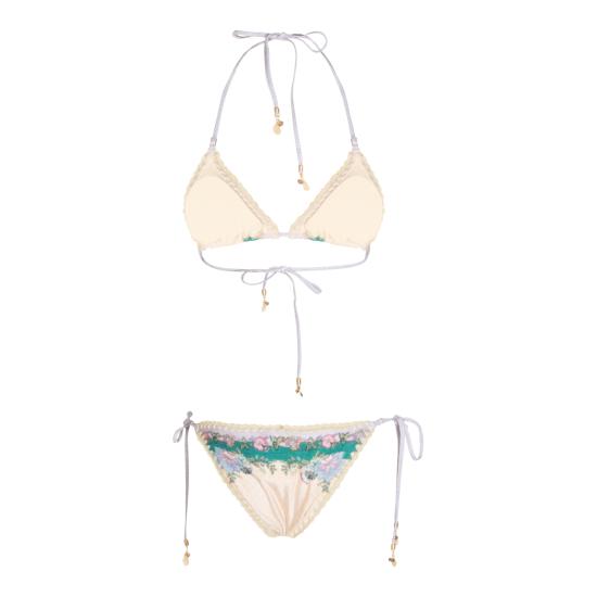 26FW 짐머만 비키니 수영복 8011WSS262 CSCFL CREAM SCARF FLORAL - ZIMMERMANN