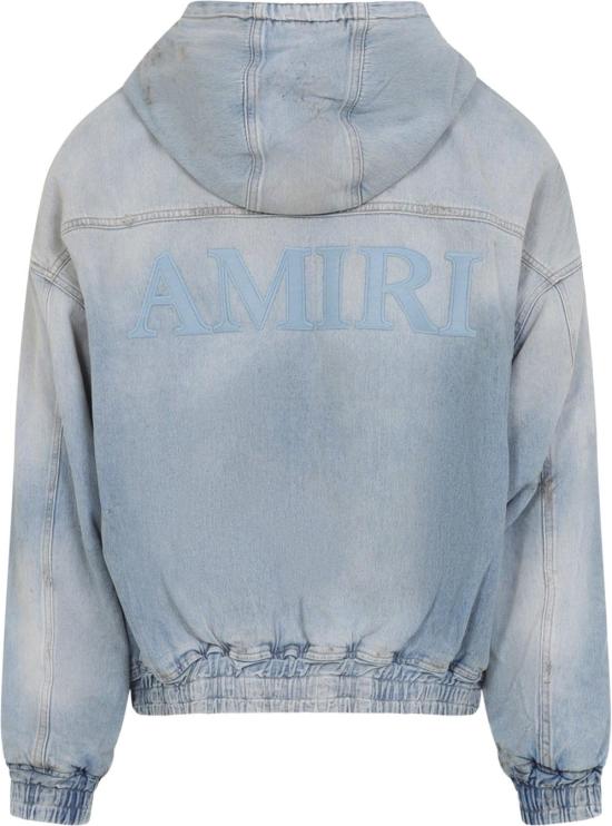 26SS 아미리 후드 티셔츠 AMOUJA1037ANTIQUEINDIGO DIVERS - AMIRI