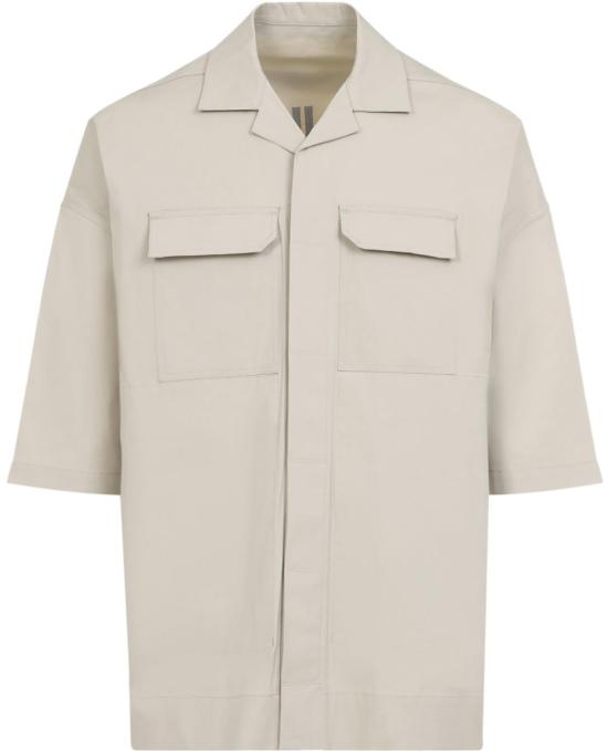 26SS 릭 오웬스 반팔 셔츠 RU01F2298TE138SAND DIVERS