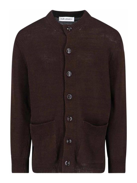 26SS 아워레가시 Parlor 가디건 M2263PBBLACKCOFFEECOTTONRAFIA Brown