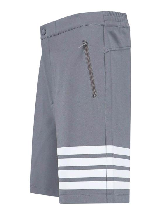 26SS 톰브라운 4바 테크 쇼츠 MJQ237AJ0242035 Grey - THOM BROWNE