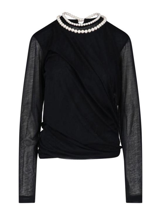 26SS 와타나베 준야 블라우스 JQT008S261 Black