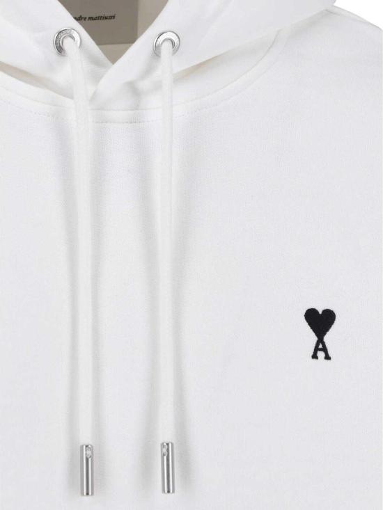 26SS 아미 ADC 코튼 후디 HSW764730100 White - AMI
