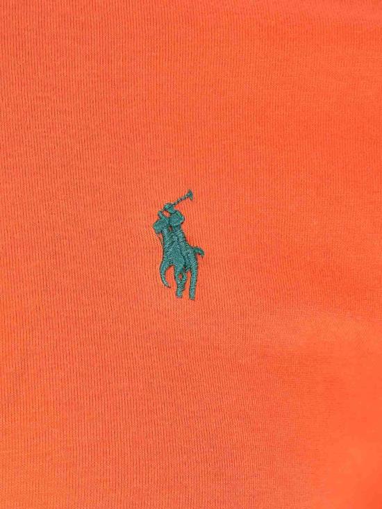 26SS 폴로 랄프로렌 포니로고 자수 반팔 티셔츠 710671438521 Orange - POLO RALPH LAUREN