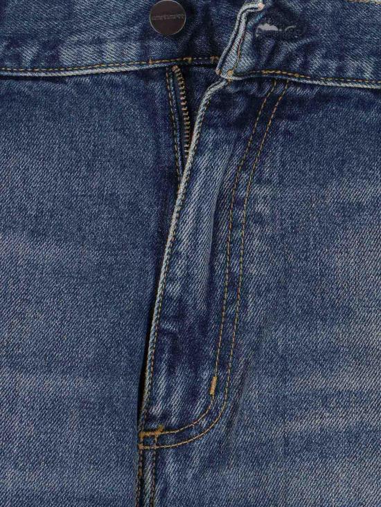 26SS 칼하트 스미스 데님 싱글 니 팬츠 I032024014Q Blue - CARHARTT