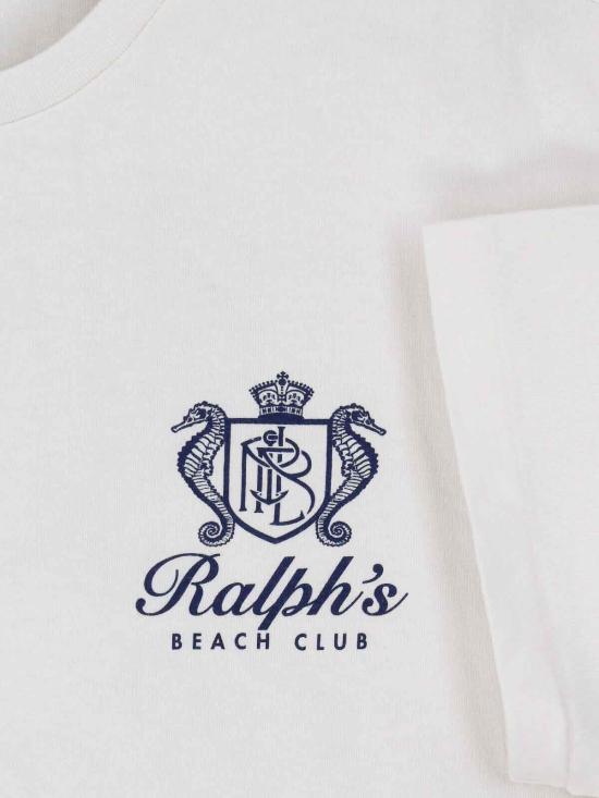 26SS 폴로 랄프로렌 반팔 티셔츠 710B14580001 White - POLO RALPH LAUREN