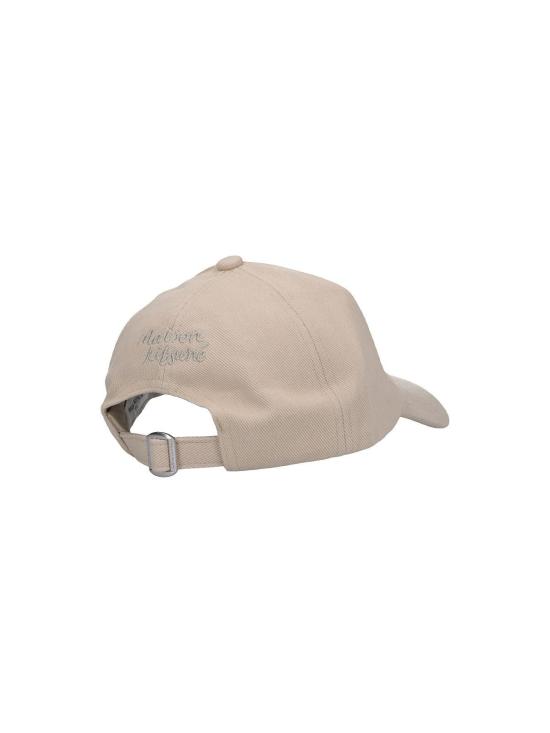 26SS 메종키츠네 볼드 폭스 헤드 6P 캡 MM06104WW00960450 Beige - MAISON KITSUNE