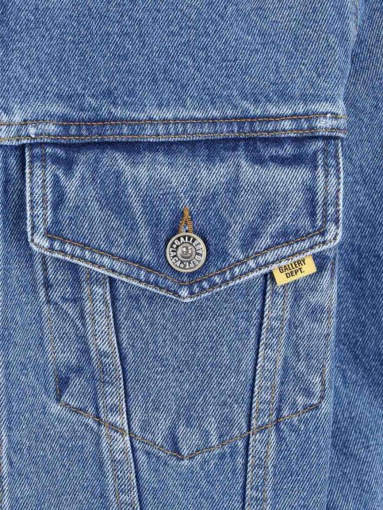 26SS 갤러리 디파트먼트 데님 자켓 OUT021WASHEDDENIM Medium Wash - GALLERY DEPT