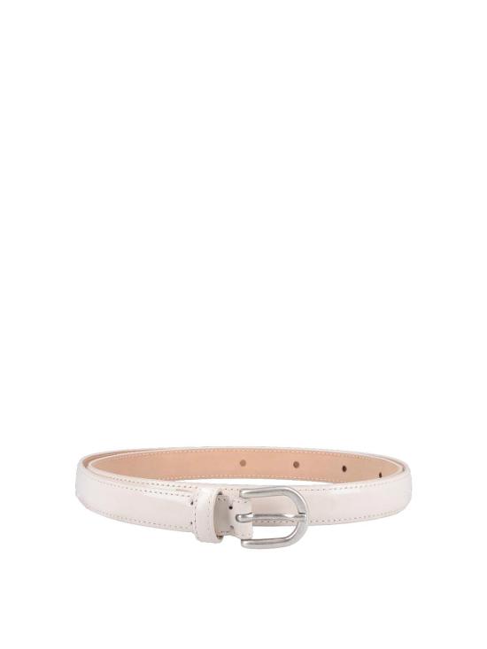26SS 엠에프펜 가죽 벨트 A126008WHITEPOLIDO White