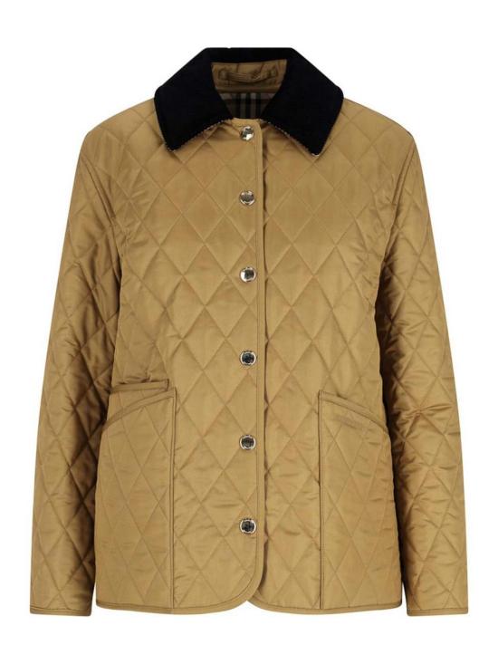 26SS 버버리 퀼티드 자켓 8108989A1420 Brown