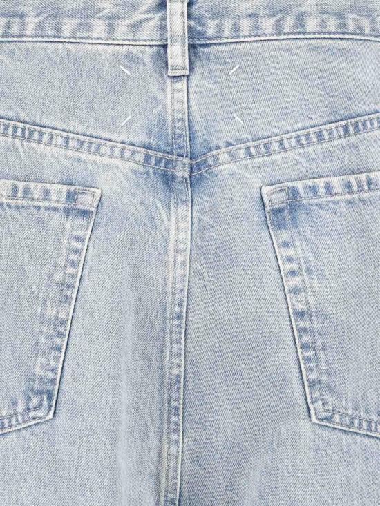 26SS 마르지엘라 드롭드 라이즈 데님 버뮤다 S67MU0065M30066962 Blue - MAISON MARGIELA