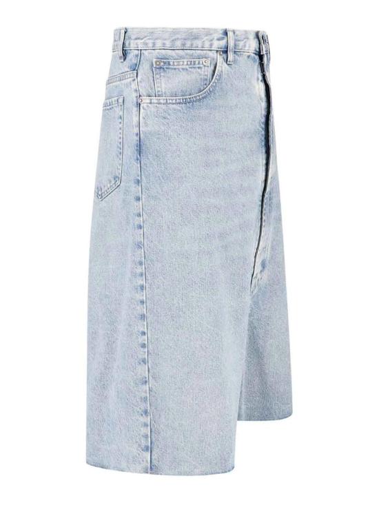 26SS 마르지엘라 드롭드 라이즈 데님 버뮤다 S67MU0065M30066962 Blue - MAISON MARGIELA