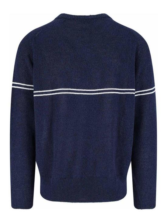 26SS 던스트 긴팔 티셔츠 UDSW6B124N2NAVYSTRIPE Blue - DUNST