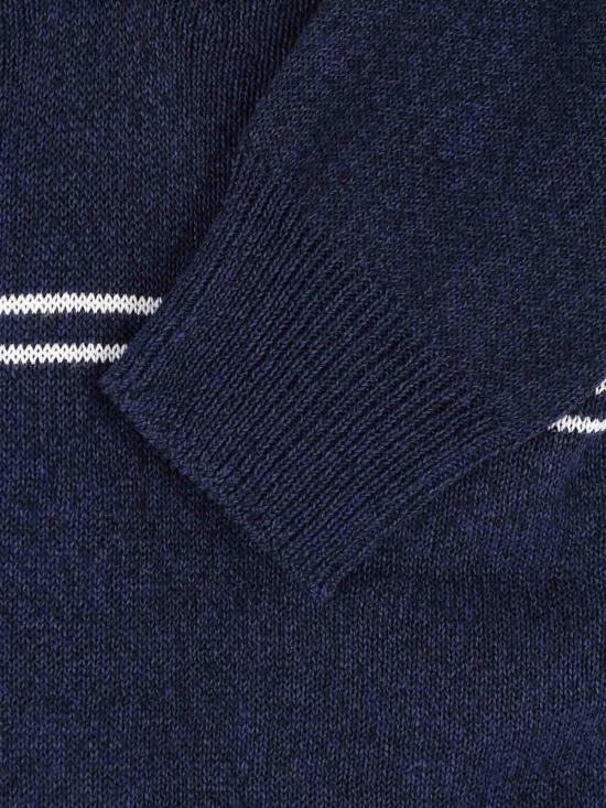 26SS 던스트 긴팔 티셔츠 UDSW6B124N2NAVYSTRIPE Blue - DUNST