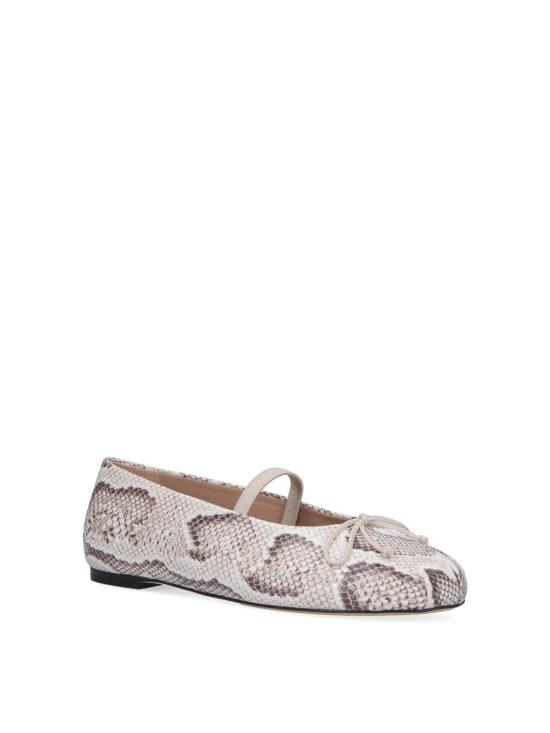26SS 스튜어트 와이츠먼 플랫 슈즈 SN015YRG White - STUART WEITZMAN