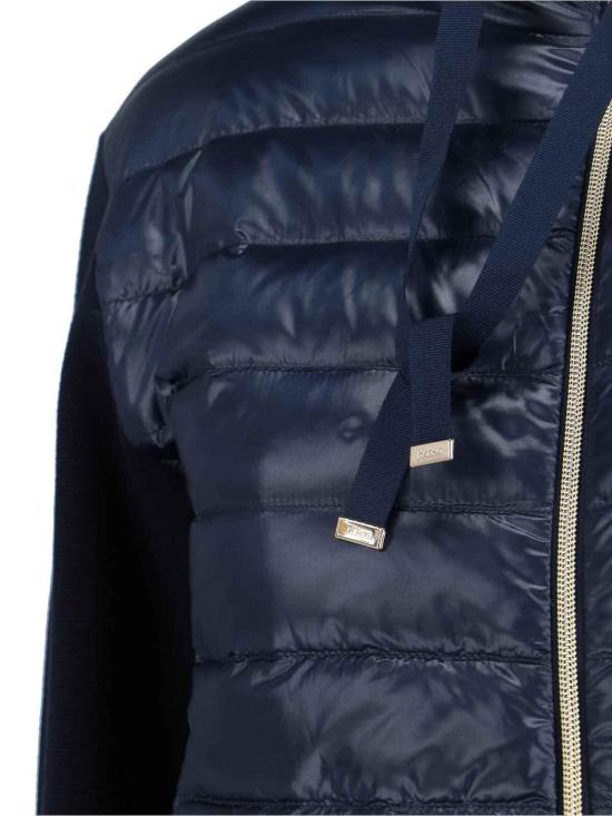 26SS 에르노 숏패딩 MP000155D720989200 Blue - HERNO