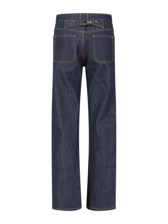 26SS 톰브라운 셀비지 데님 5-포켓 팬츠 FTC509UF1101415 Blue - THOM BROWNE