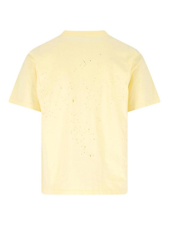 26SS 새티스파이 모스테크 티셔츠 1100641A04 Yellow - SATISFY