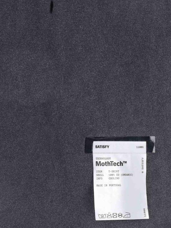 26SS 새티스파이 모스테크 티셔츠 1100600A15 Grey - SATISFY