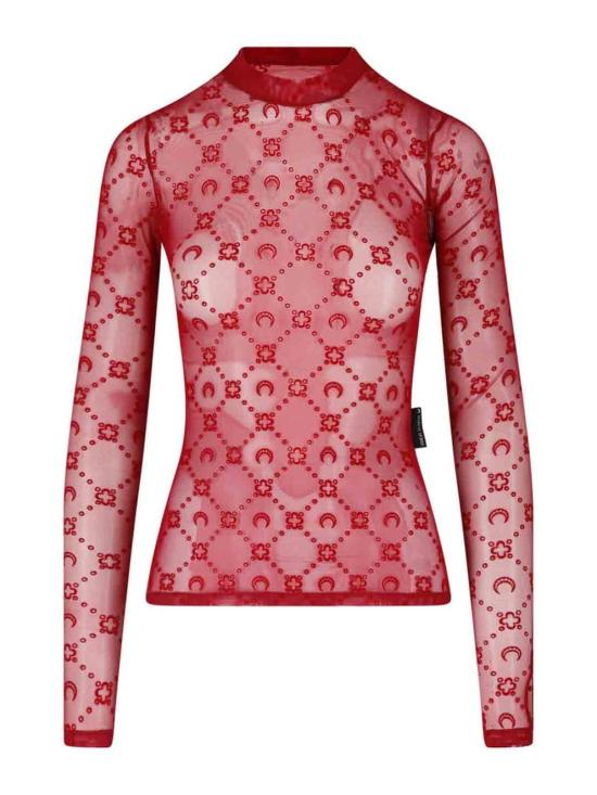 26SS 마린세르 긴팔 티셔츠 WTO388ACJER0005RD11 Red