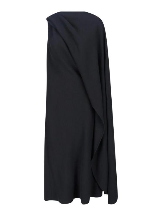 26SS 발렌시아가 미디 원피스 872272TUT551000 Black
