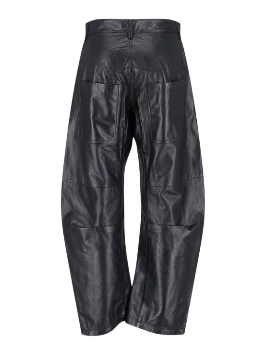 26SS 닐리로탄 가죽 팬츠 12826L174BLACK Black - NILI LOTAN