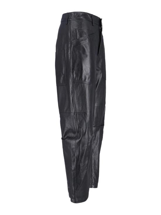 26SS 닐리로탄 가죽 팬츠 12826L174BLACK Black - NILI LOTAN
