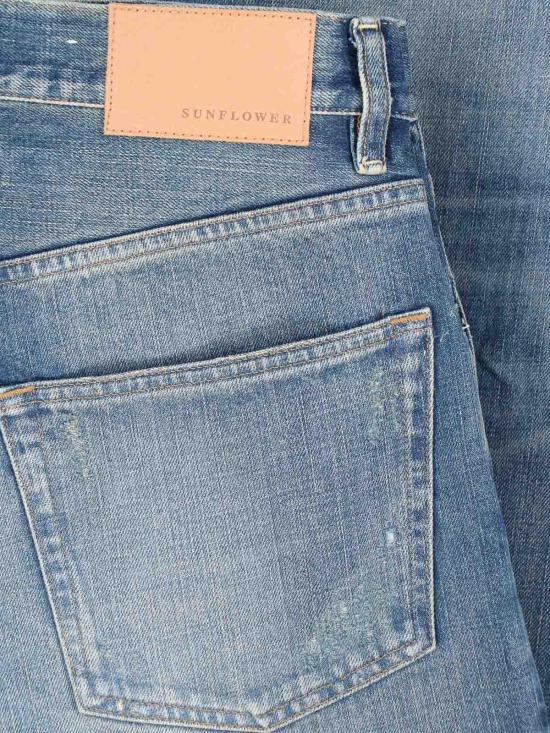 26SS 선플라워 데님 팬츠 5158WELLWORNBLUE Blue - SUNFLOWER
