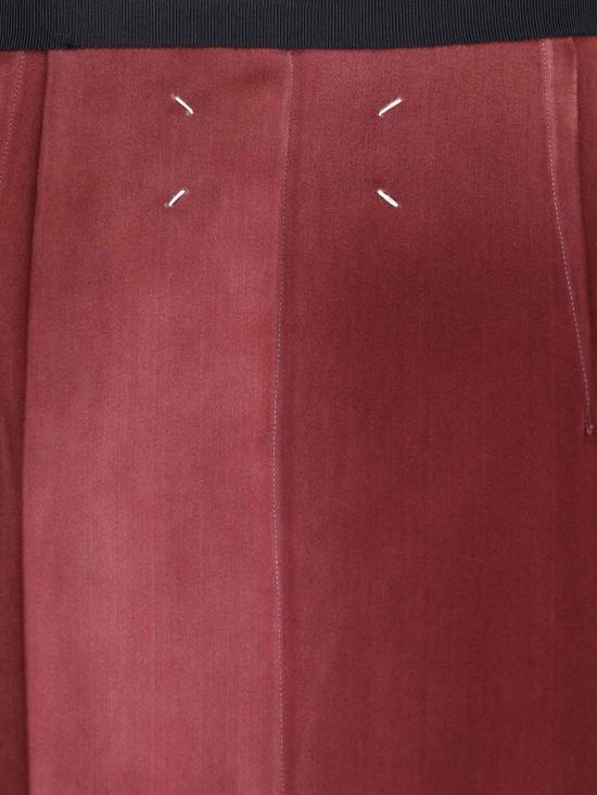 26SS 마르지엘라 미디 스커트 S51ME0052M35389248 Red - MAISON MARGIELA