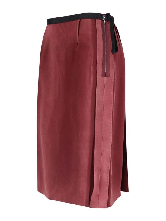 26SS 마르지엘라 미디 스커트 S51ME0052M35389248 Red - MAISON MARGIELA