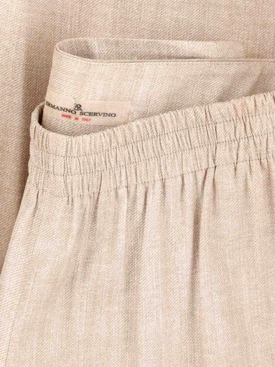 26SS 에르마노 설비노 트레이닝/조거 팬츠 D482P762EMYS4850 Beige - ERMANNO SCERVINO
