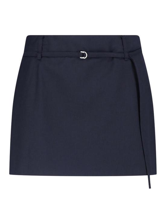 26SS 던스트 숏 스커트 UDSK6B227N3DEEPNAVY Blue