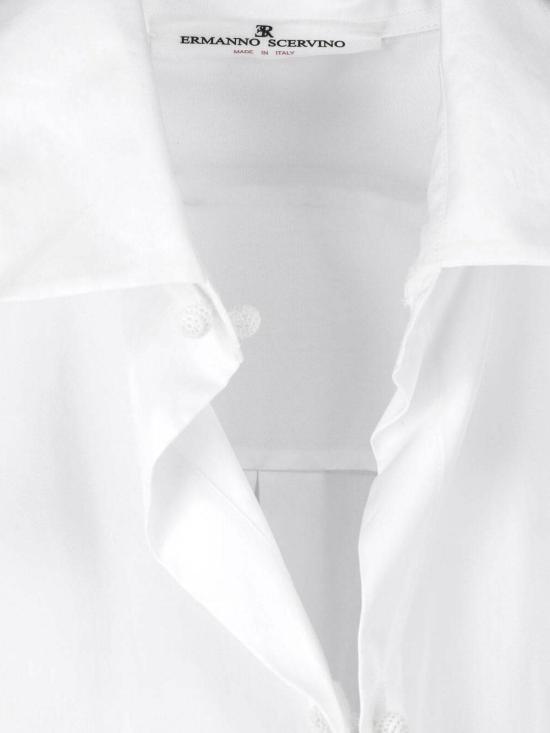 26SS 에르마노 설비노 블라우스 D482K741APBQP10601 White - ERMANNO SCERVINO