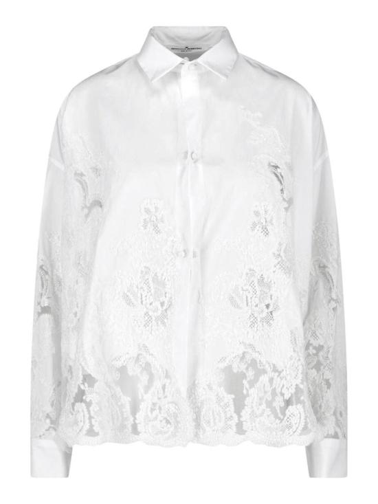 26SS 에르마노 설비노 블라우스 D482K741APBQP10601 White