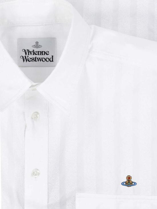 26SS 비비안웨스트우드 긴팔 셔츠 2401004BW01ETA211 White - VIVIENNE WESTWOOD
