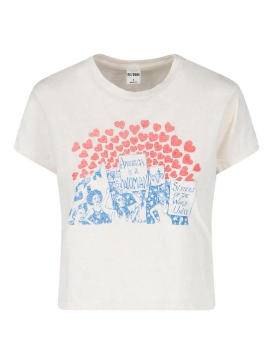 26SS 리던 반팔 티셔츠 02402WBXT006 White