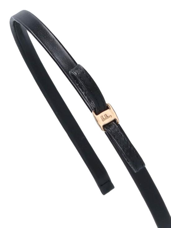 26SS 살바토레 페라가모 헤어 액세서리 791471001 Black - SALVATORE FERRAGAMO
